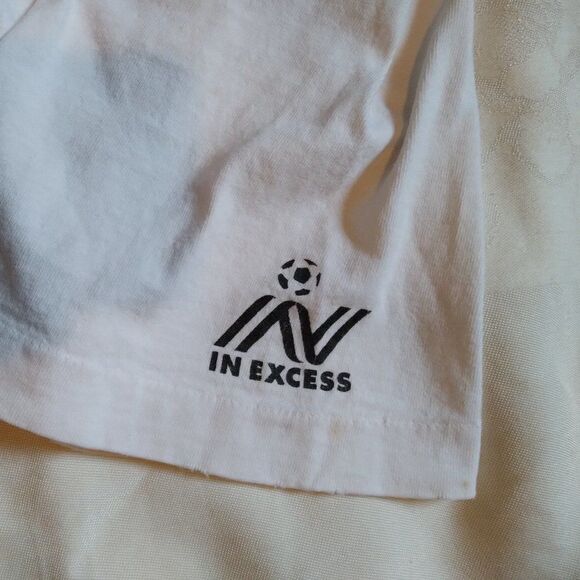 Vintage In Excess Soccer Logo T-Shirt - Picture 4 of 9